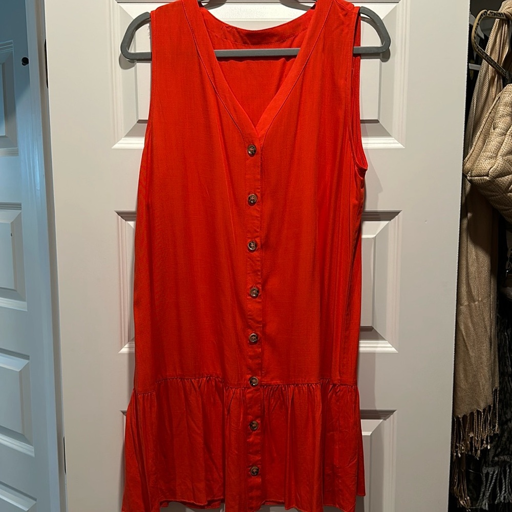 Orange/Red dress